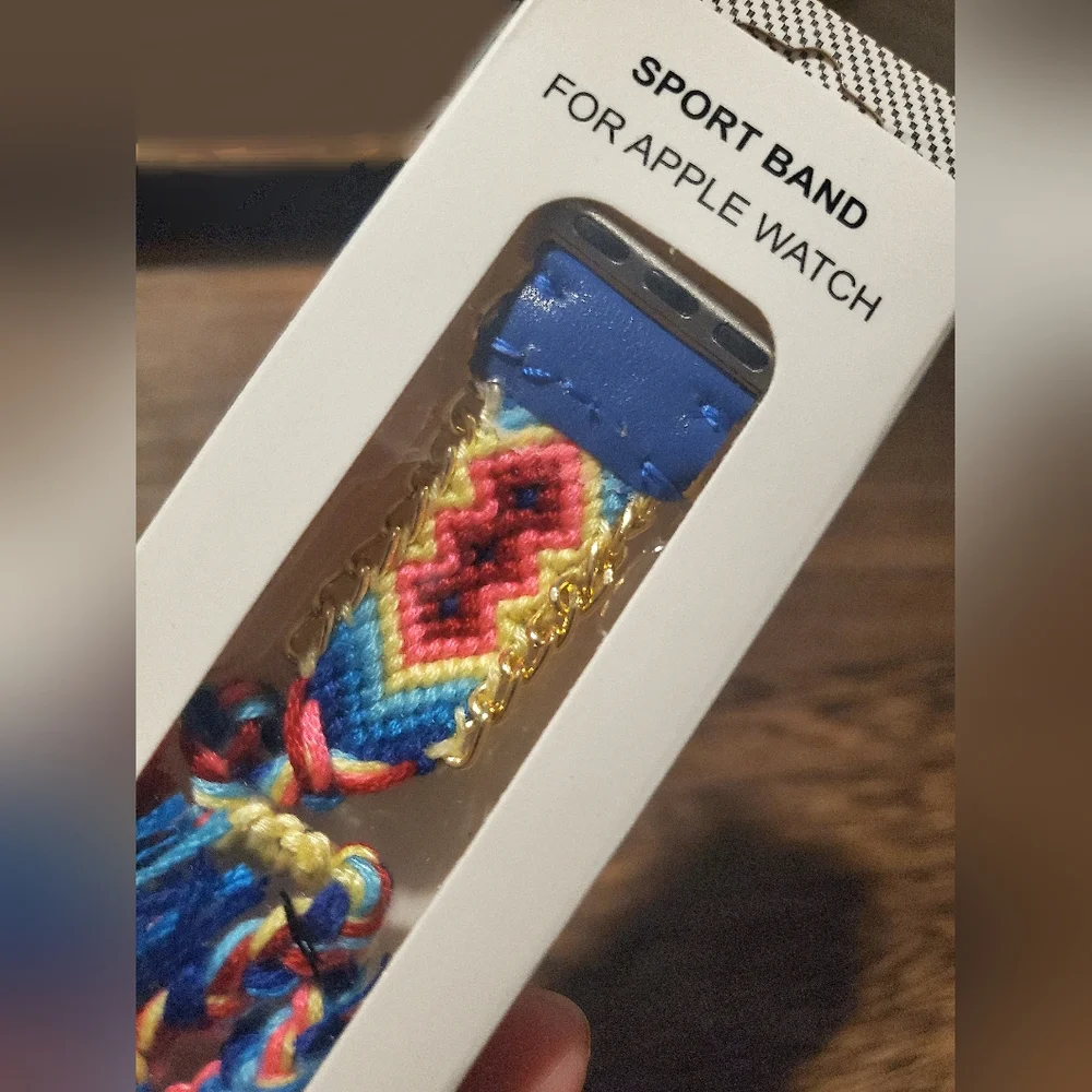 Boho Friendship Bracelet Apple Watch® Watchband